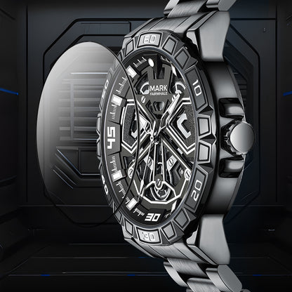 Mark Fairwhale Legacy Automatic Stainless Steel Skeleton Watch