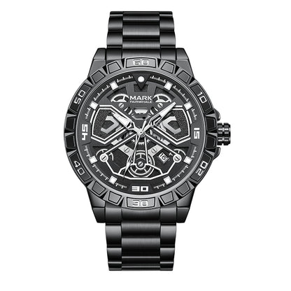 Mark Fairwhale Legacy Automatic Stainless Steel Skeleton Watch